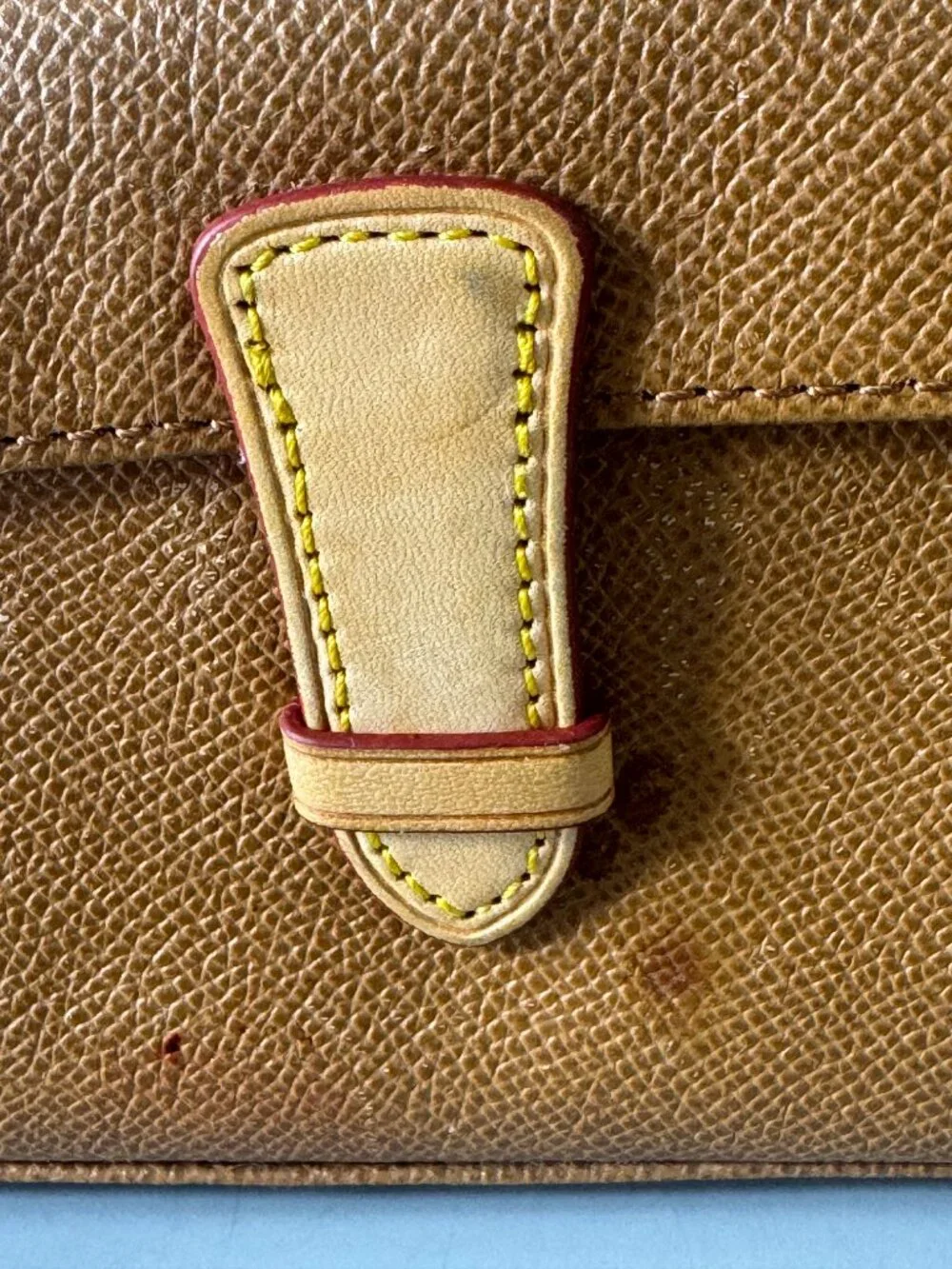 Dooney & Bourke Tan Leather Pouch/Wristlet